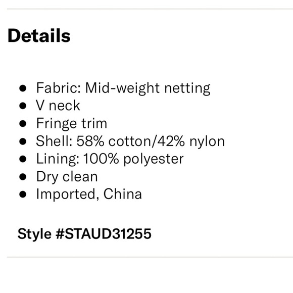 STAUD La Mer statement dress - Picture 7 of 7